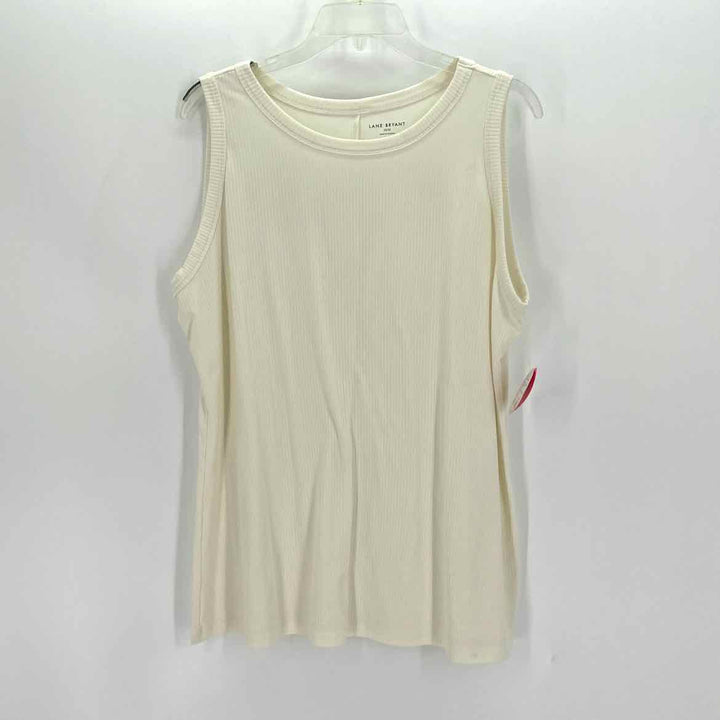 Size 22/24 LANE BRYANT Cream Knit Shirt