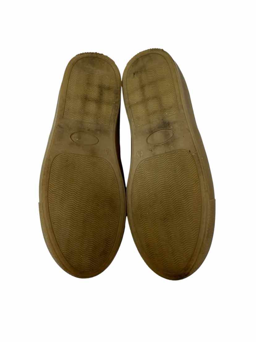 Shoe Size 7.5 Ivory Leather Boots