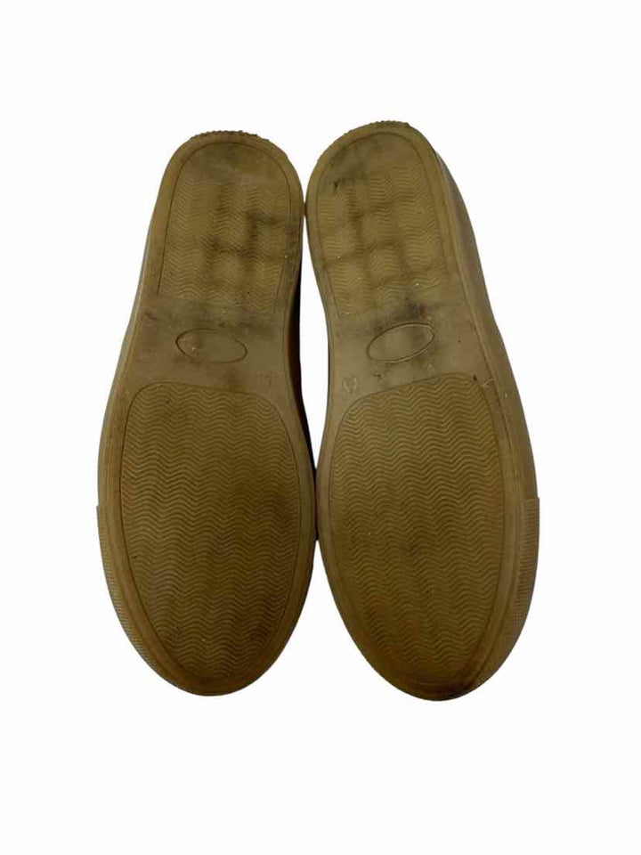 Shoe Size 7.5 Ivory Leather Boots