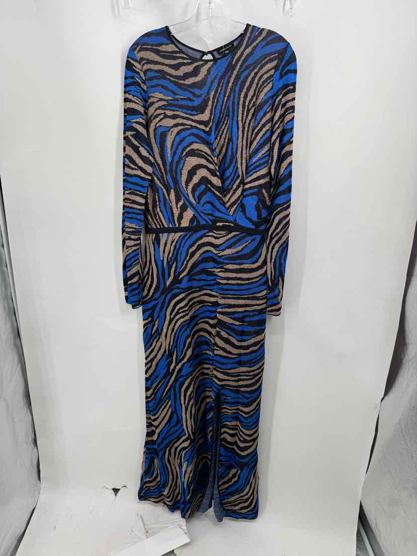 Size M KAREN KANE Blue Dress