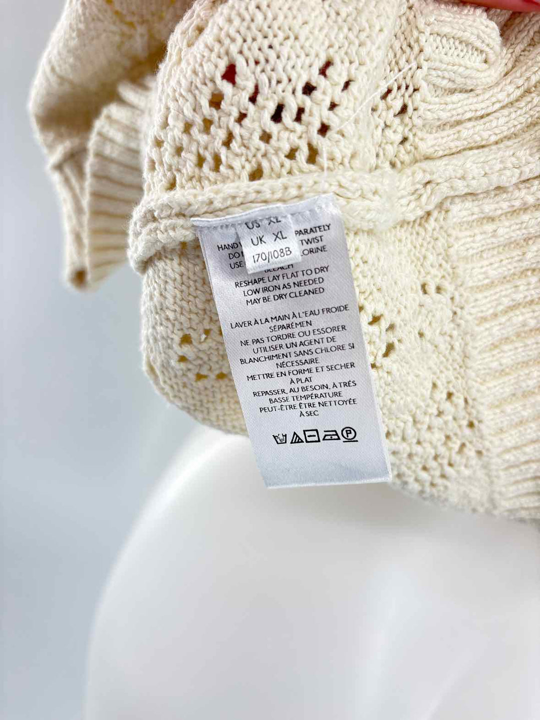 Size XL FREE PEOPLE Cream Sweater