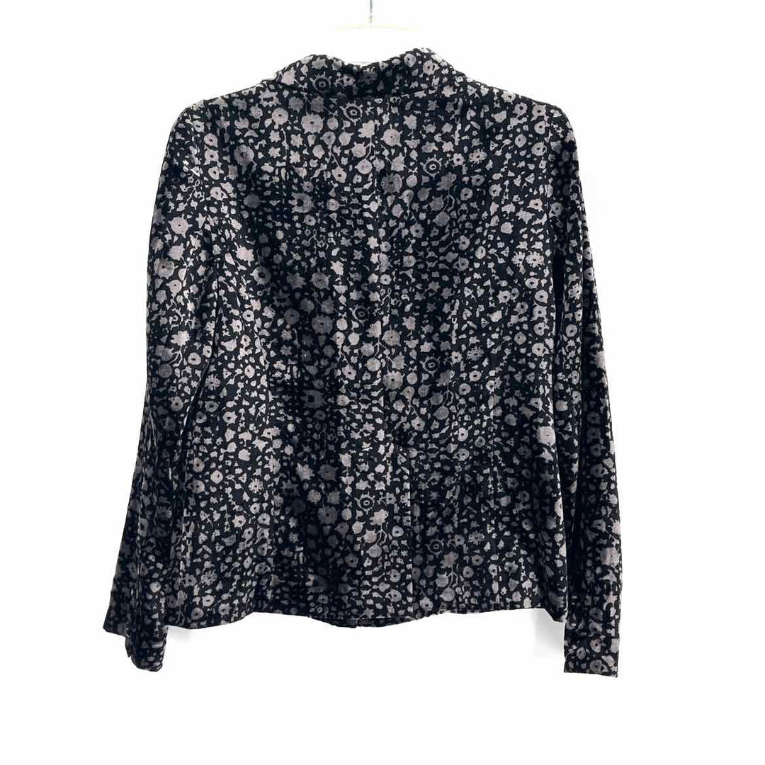 Size 4 Anthropologie Black Velvet Jacket