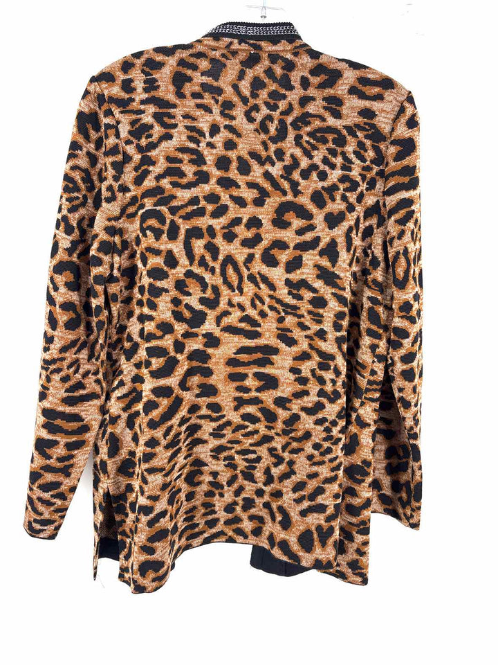 Size S MISOOK Brown Print Sweater