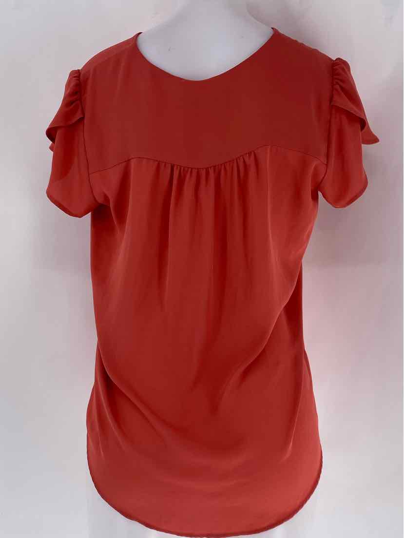 Size S Ann Taylor Peach Shirt