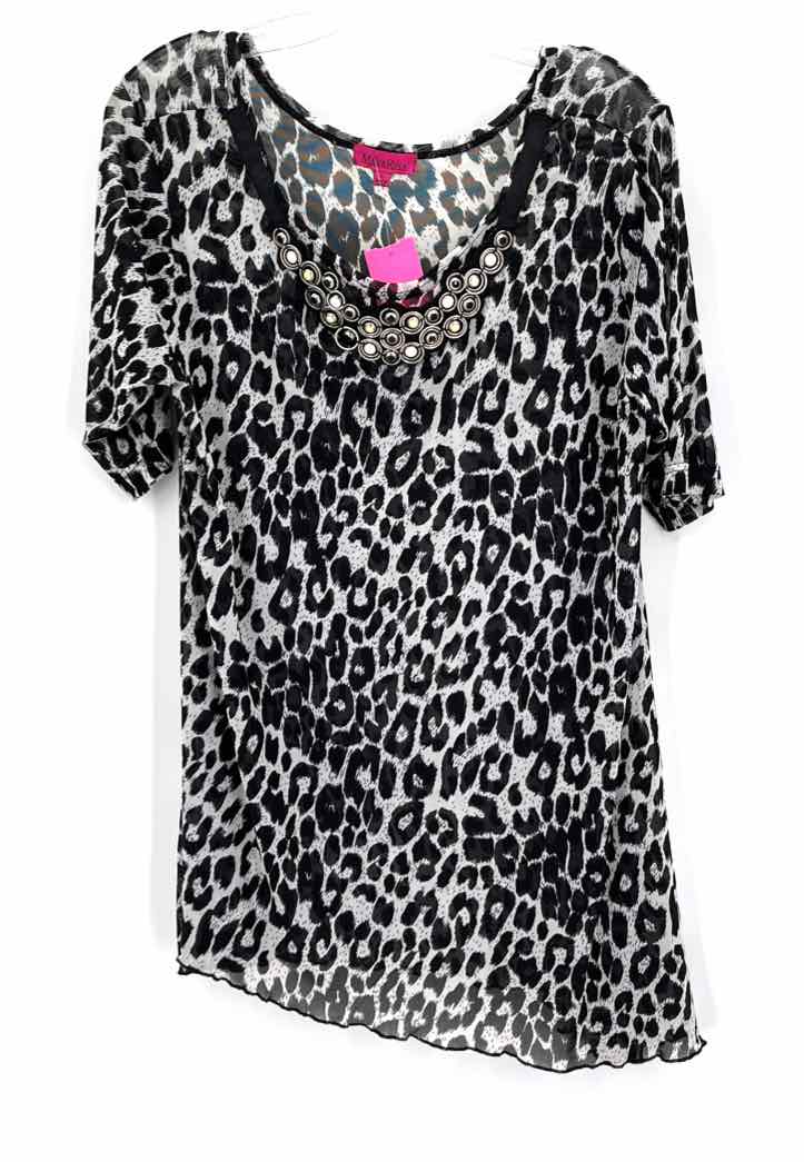 Size L Multi-Color Mesh Shirt