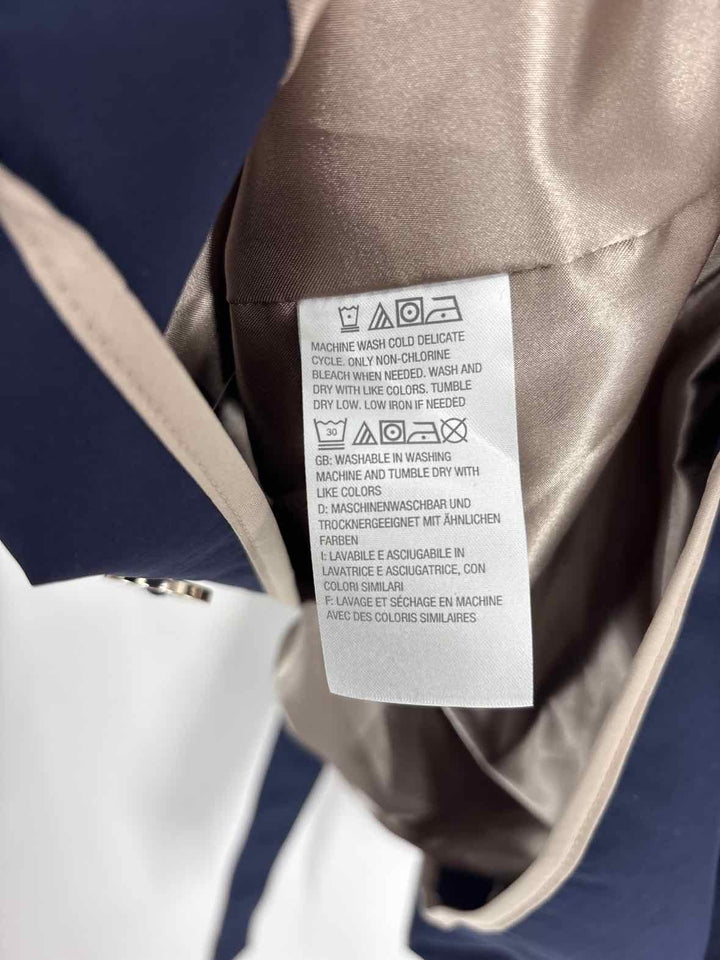Size 1X DENNIS BASSO Navy Jacket