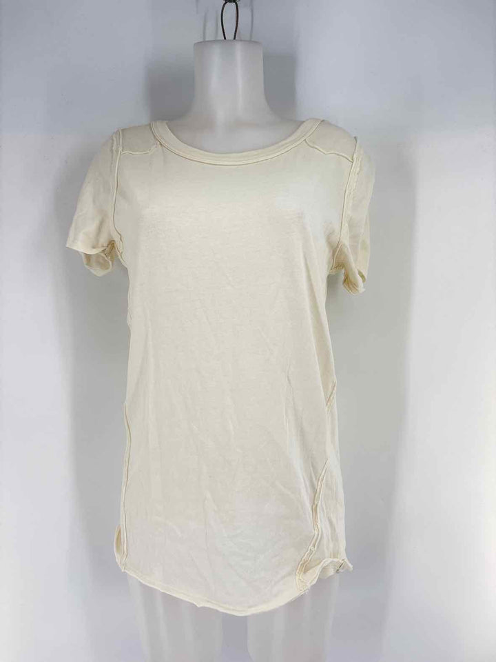 Size L WE THE FREE Cream Shirt