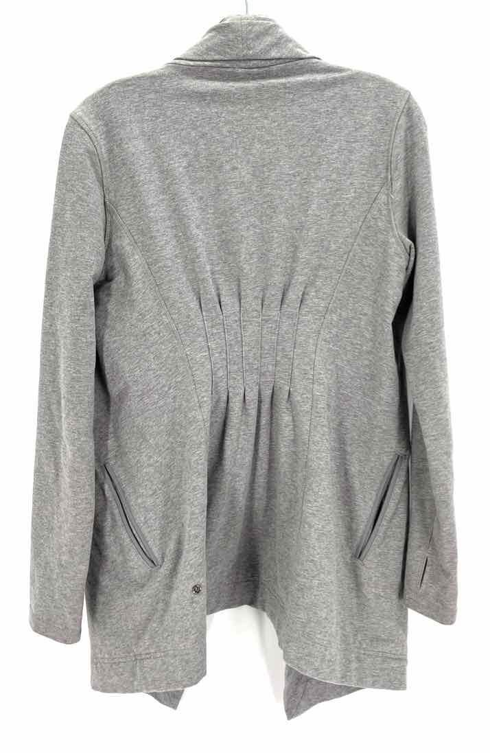 Size 6 Lululemon Gray Knit Jacket