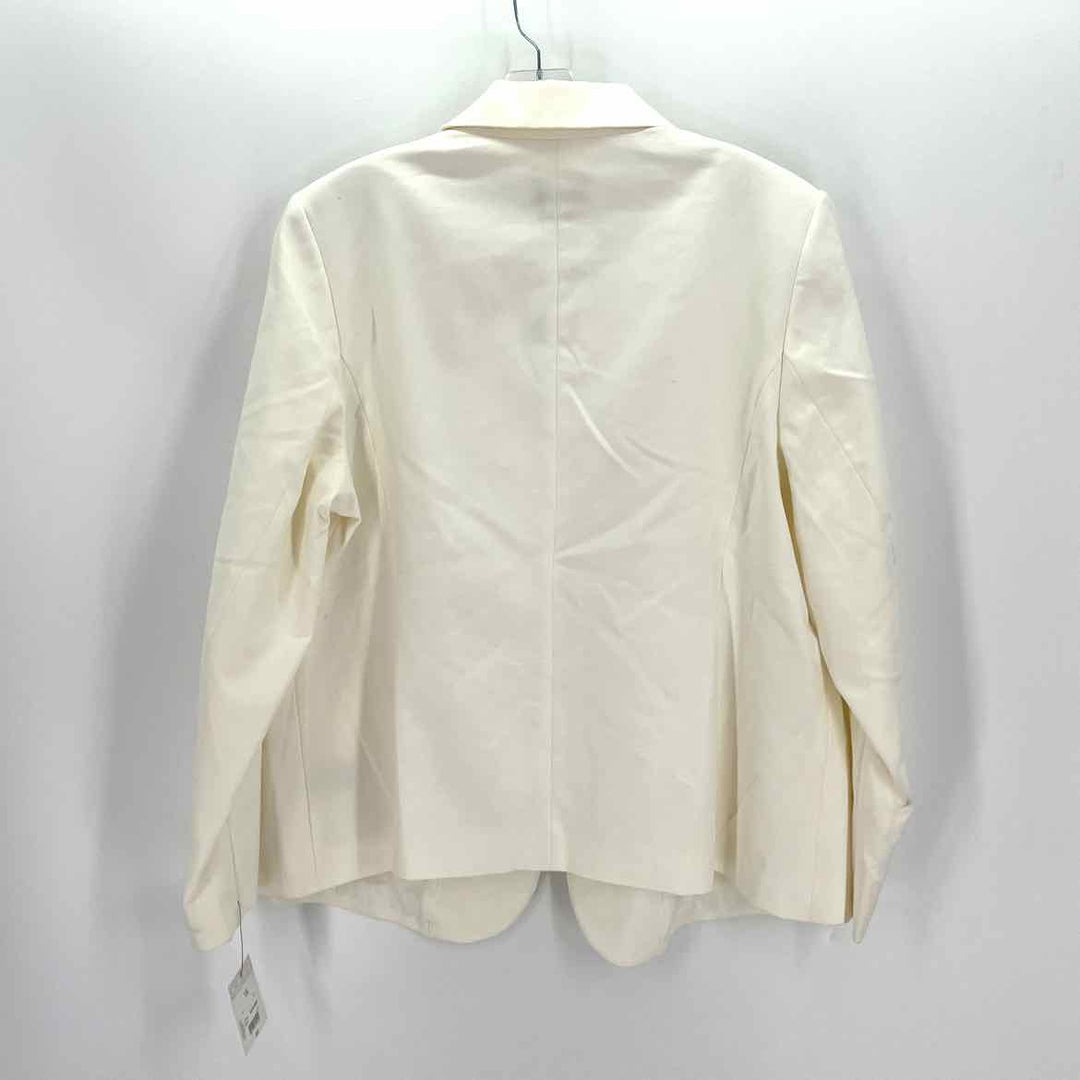Size 1X LIZ CLAIBORNE White Blazer