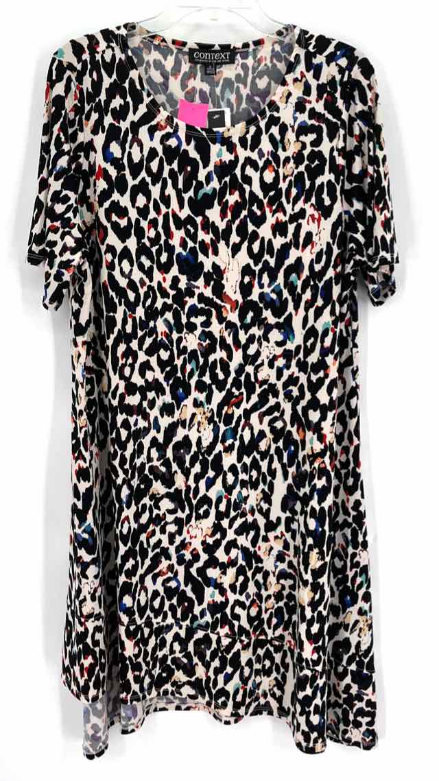 Size 1X Multi-Color Dress