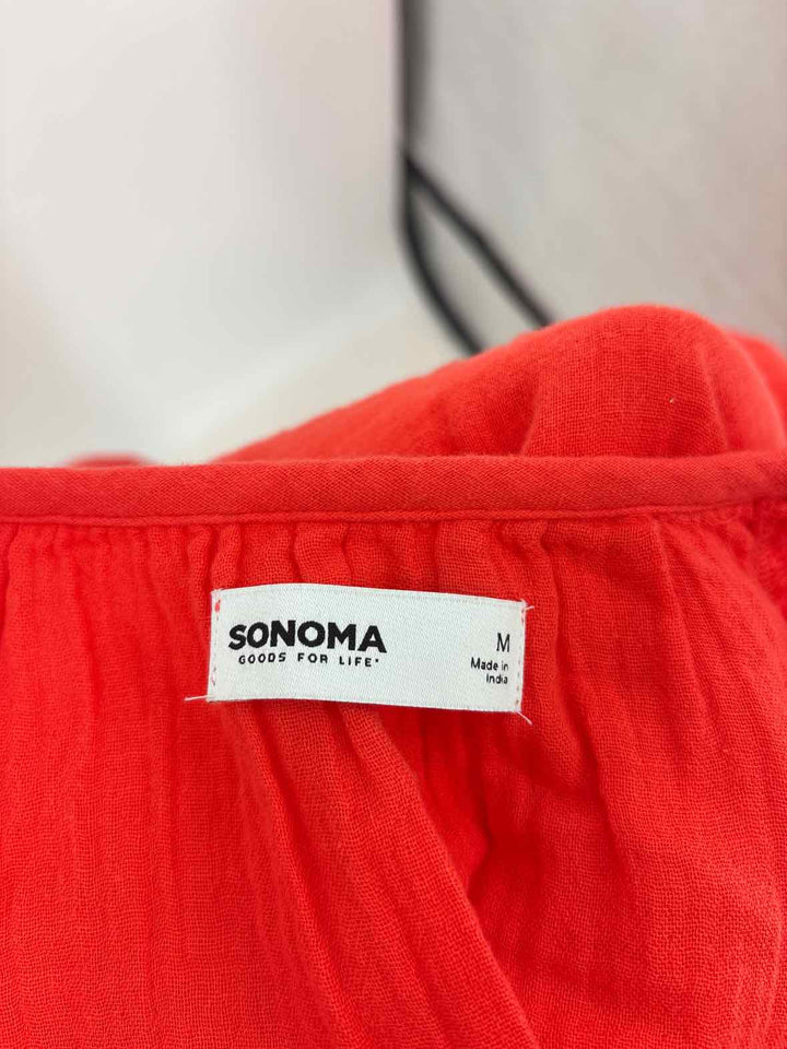 Size M SOMA Orange Dress