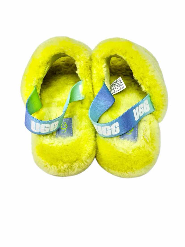 Shoe Size 5 Ugg Lime Green Sandals