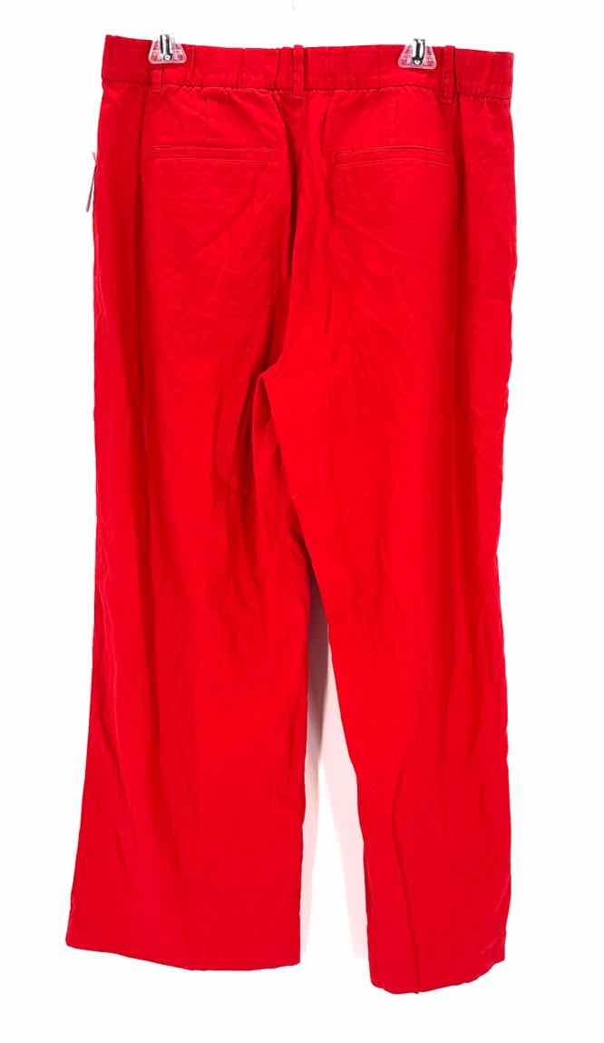 Size 14 GAP Red Linen Pants