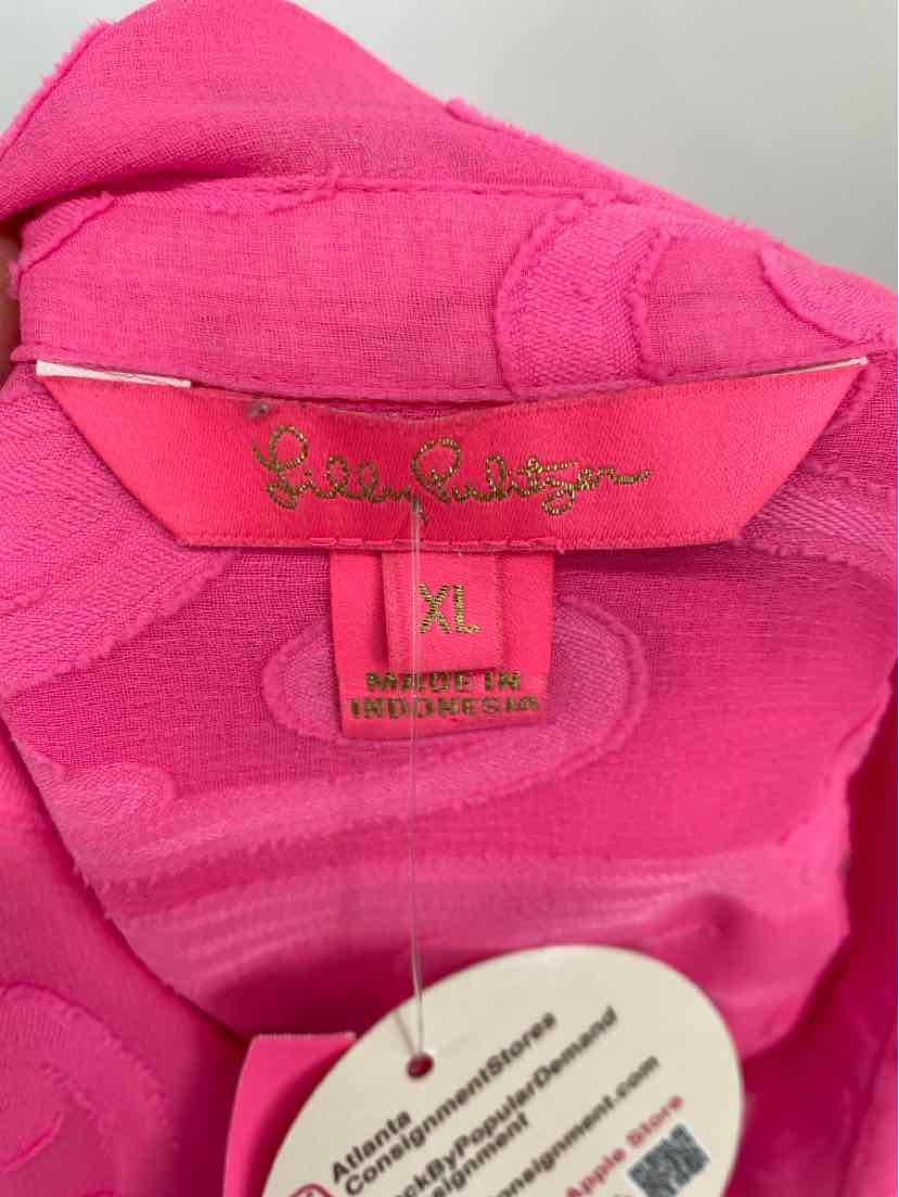 Size XL Lilly Pulitzer Fuschia Dress