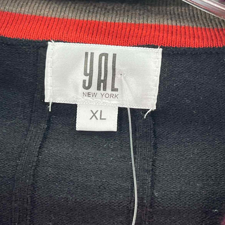 Size XL Y3 Black Knit Cardigan