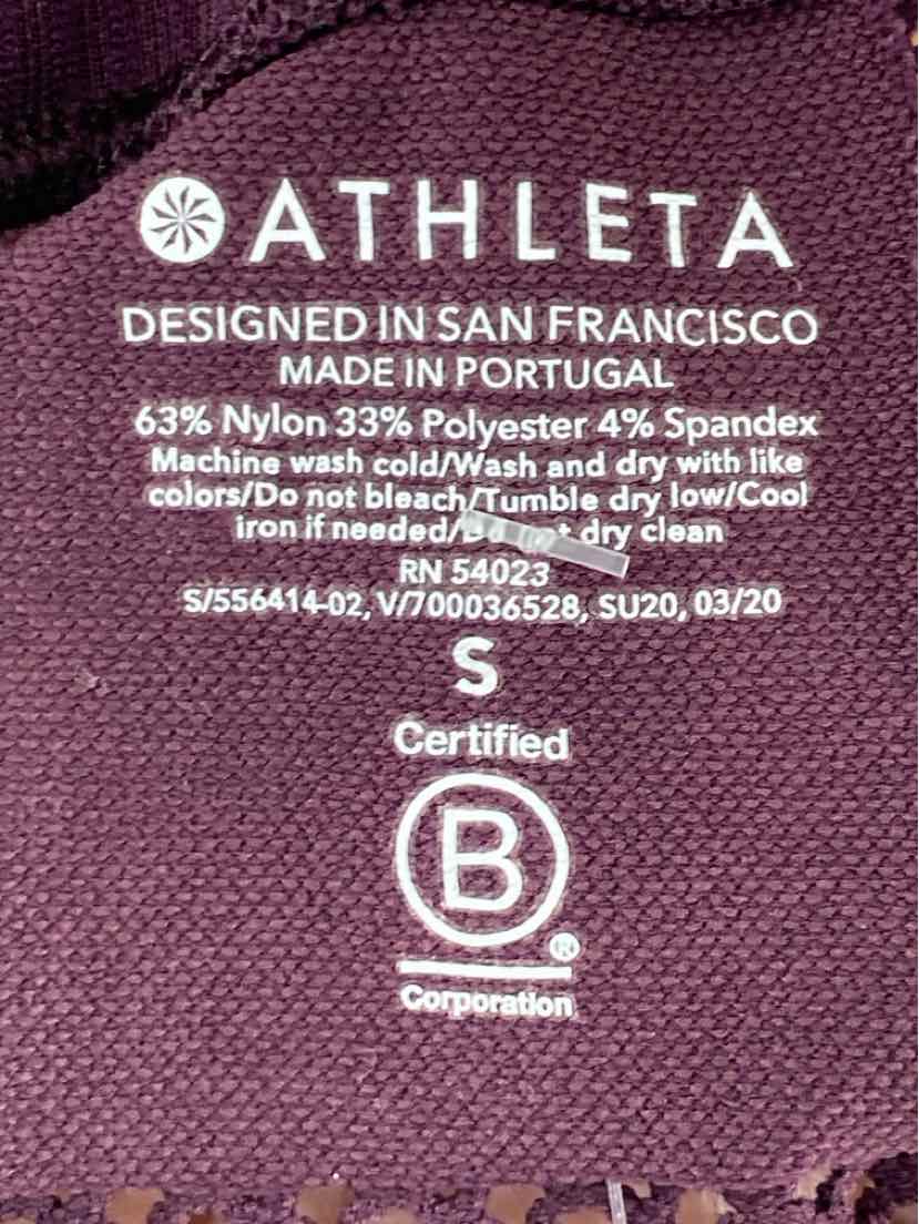 Size S Athleta Purple Shirt