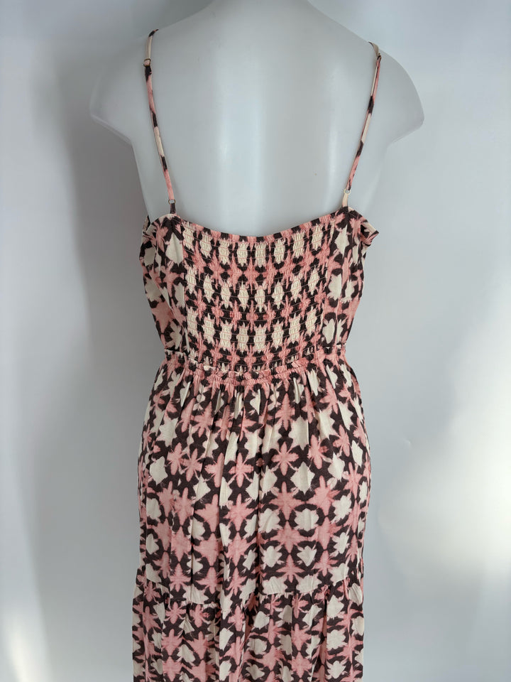 Size 14 LOFT PINK PRINT Dress