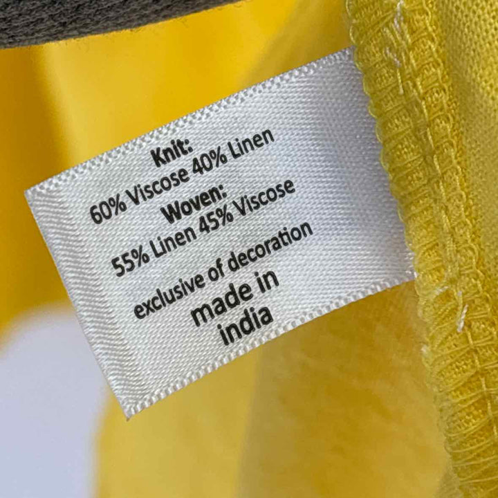 Size 24 LANE BRYANT Yellow Shirt