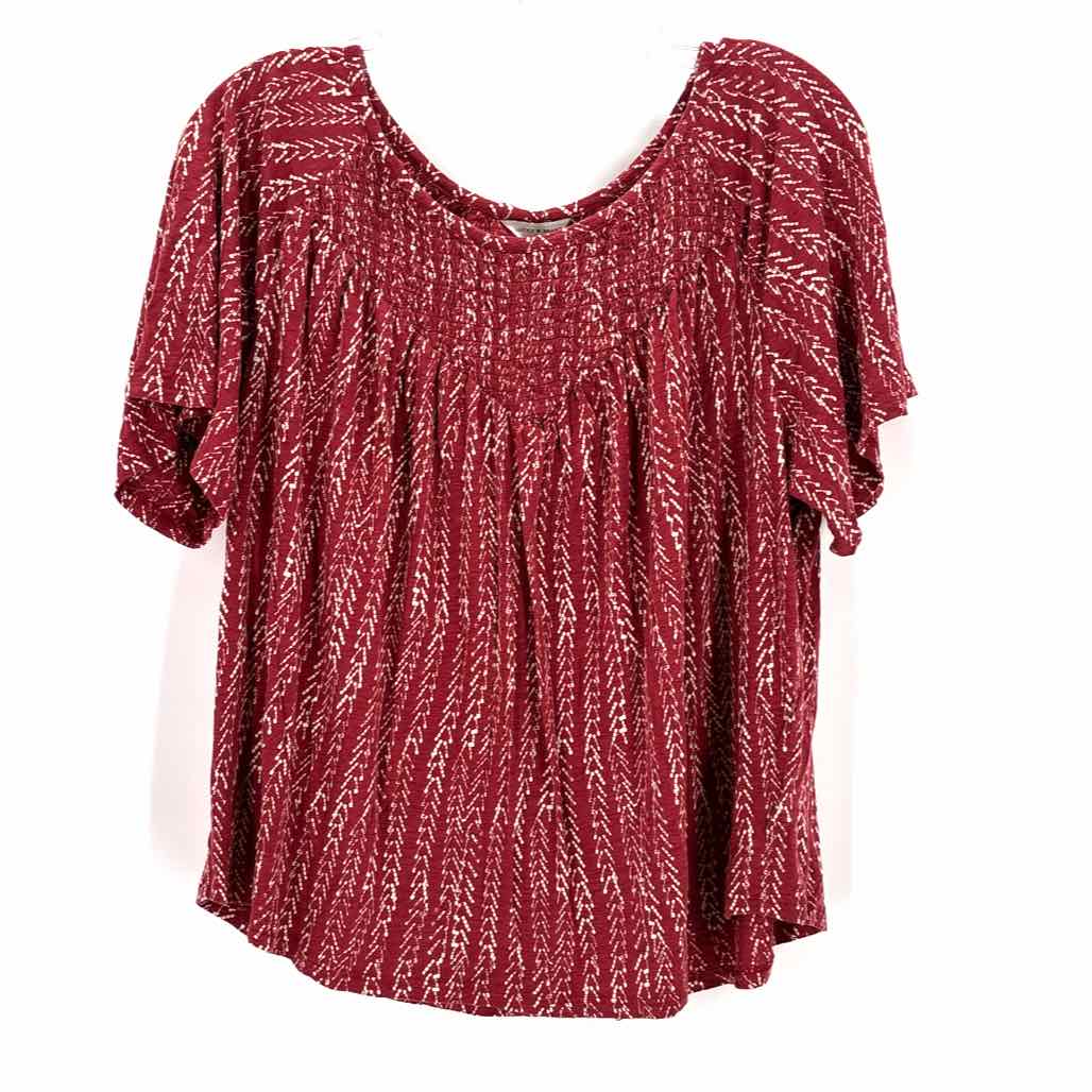 Size L LUCKY Red Shirt