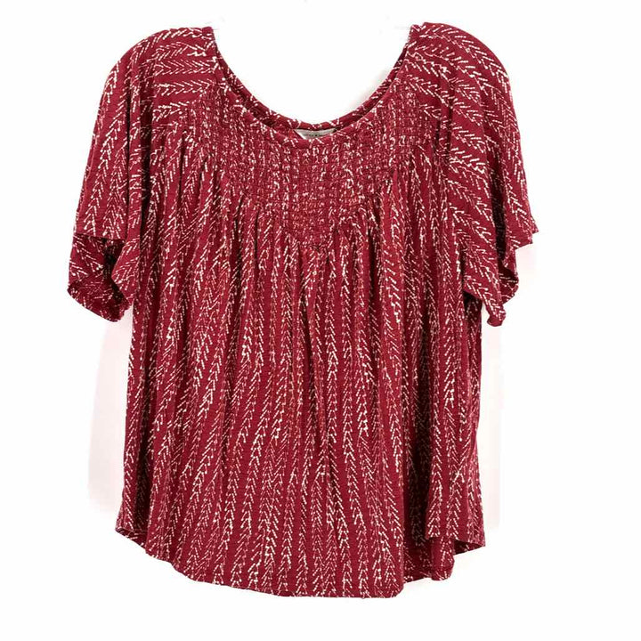 Size L LUCKY Red Shirt
