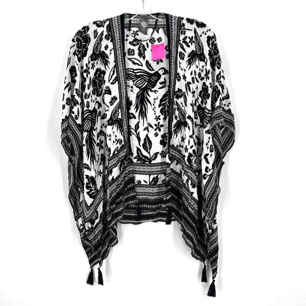 Size S Vince Camuto Black/White Shirt