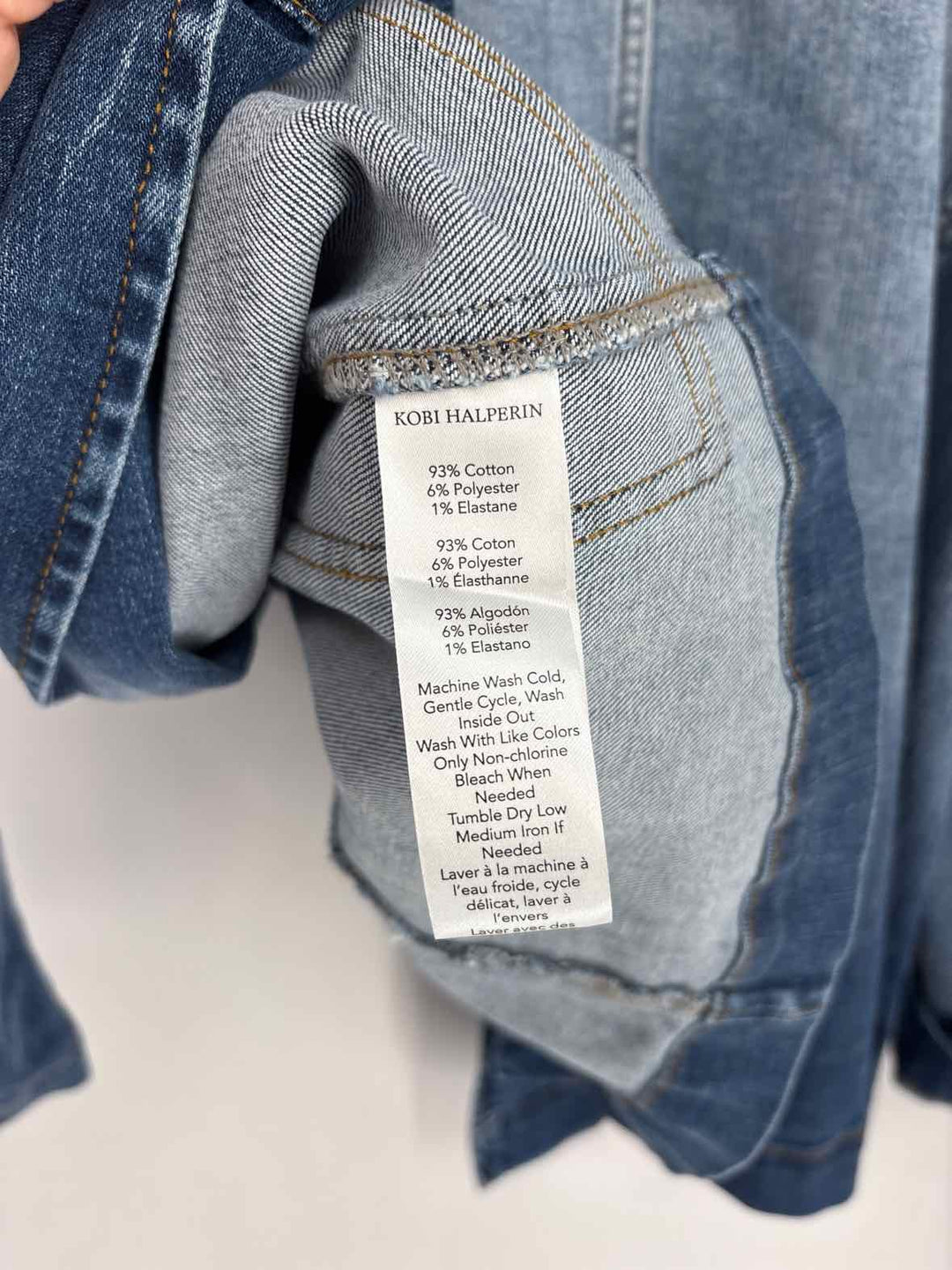 Size L KOBI HALPERIN Denim Jacket