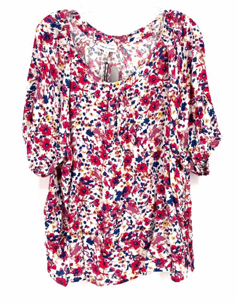 Size 3X PINK PRINT Shirt