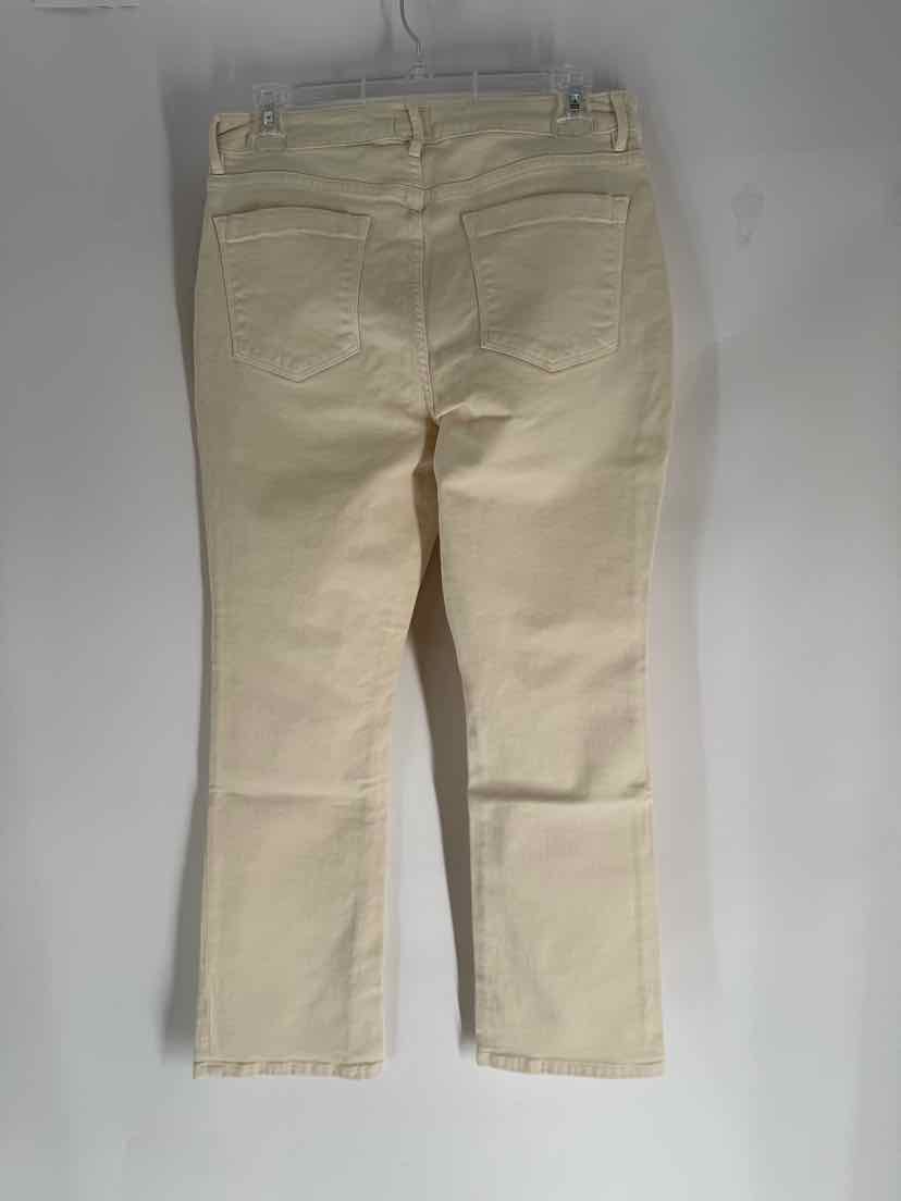Size 29 ANN MASHBURN Cream Pants