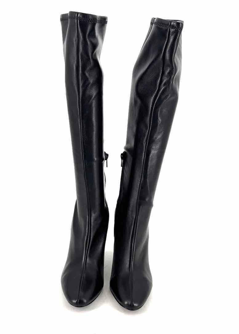 Shoe Size 8 Steve Madden Black Faux Leather Boots