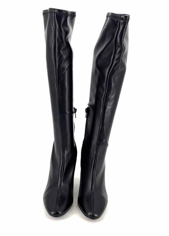 Shoe Size 8 Steve Madden Black Faux Leather Boots
