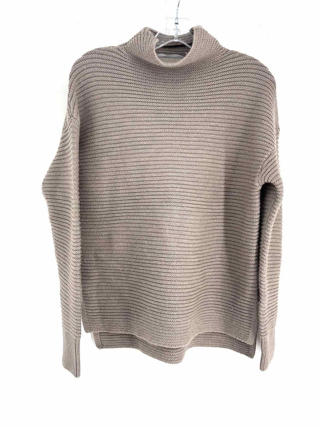 Size S Athleta Khaki Knit Sweater