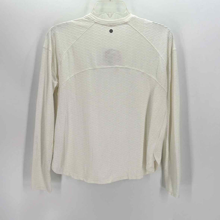 Size S CALIA White Knit Shirt