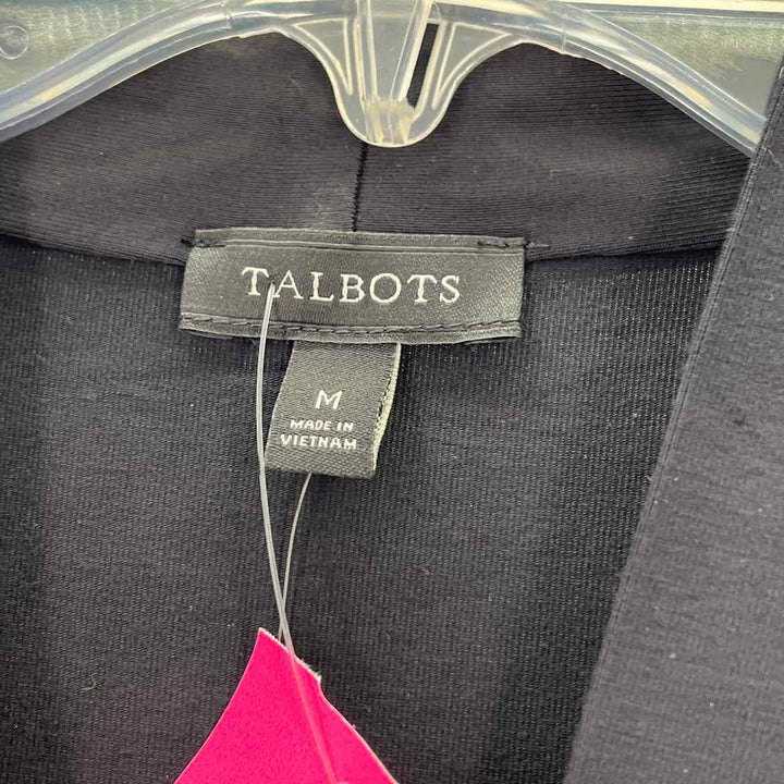 Size M Talbots Black Shirt