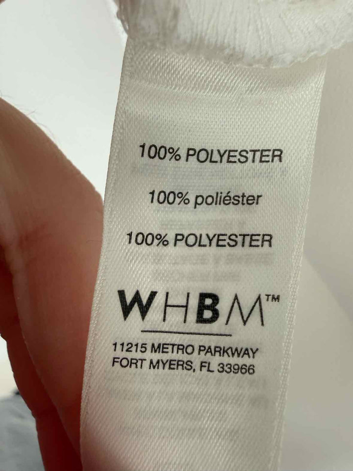 Size L White House Black Market White Shirt