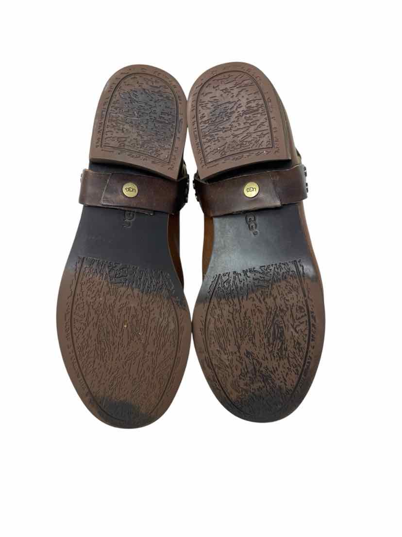 Shoe Size 6 Ugg Brown Leather Boots