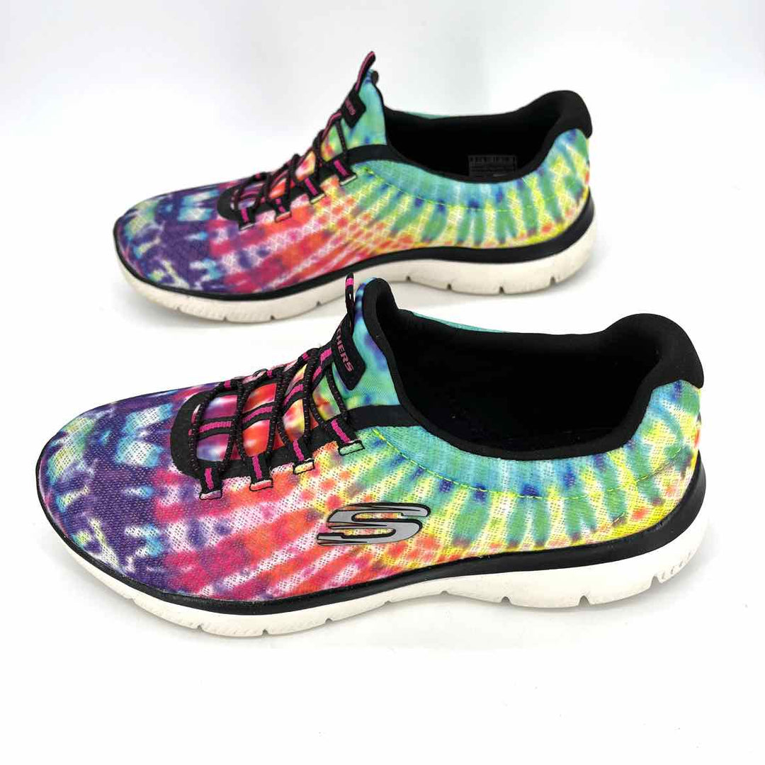 Shoe Size 9 Sketchers Multi-Color Sneakers