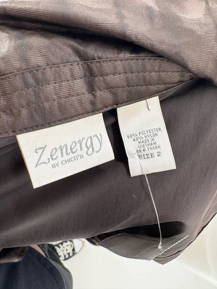 Size L Chico's Brown Jacket