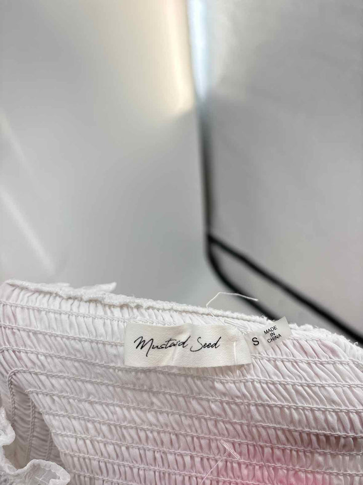Size S MUSTARD SEED White Dress