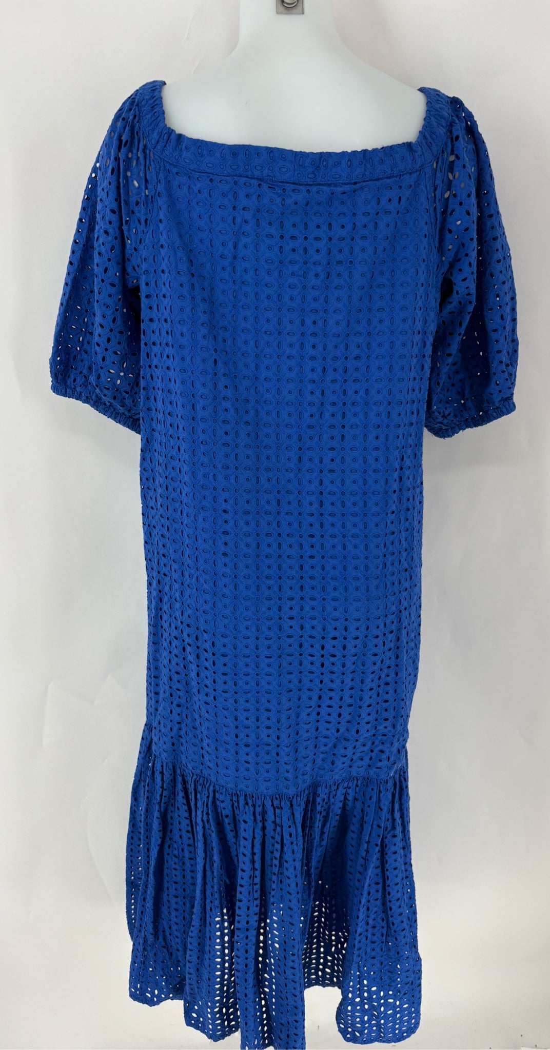 Size 10 RALPH LAUREN Blue Print Dress