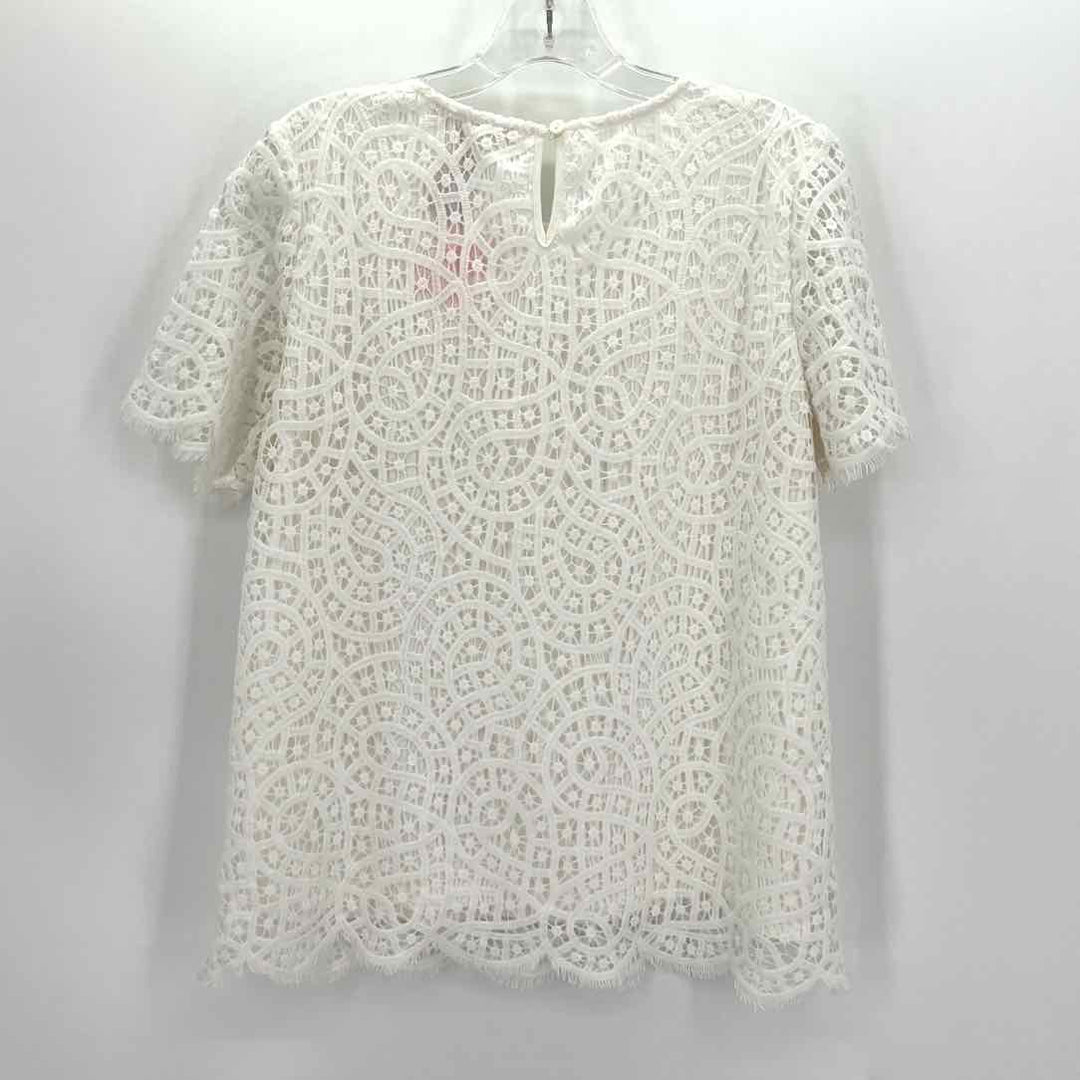 Size M PHILOSPHY White Lace Shirt