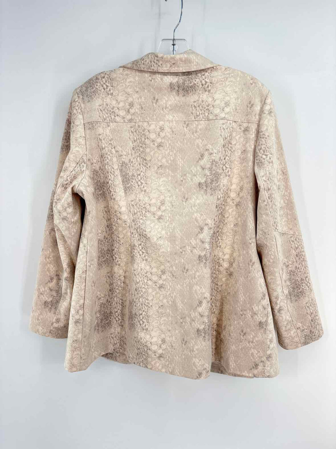 Size 12 Chico's Cream Jacket