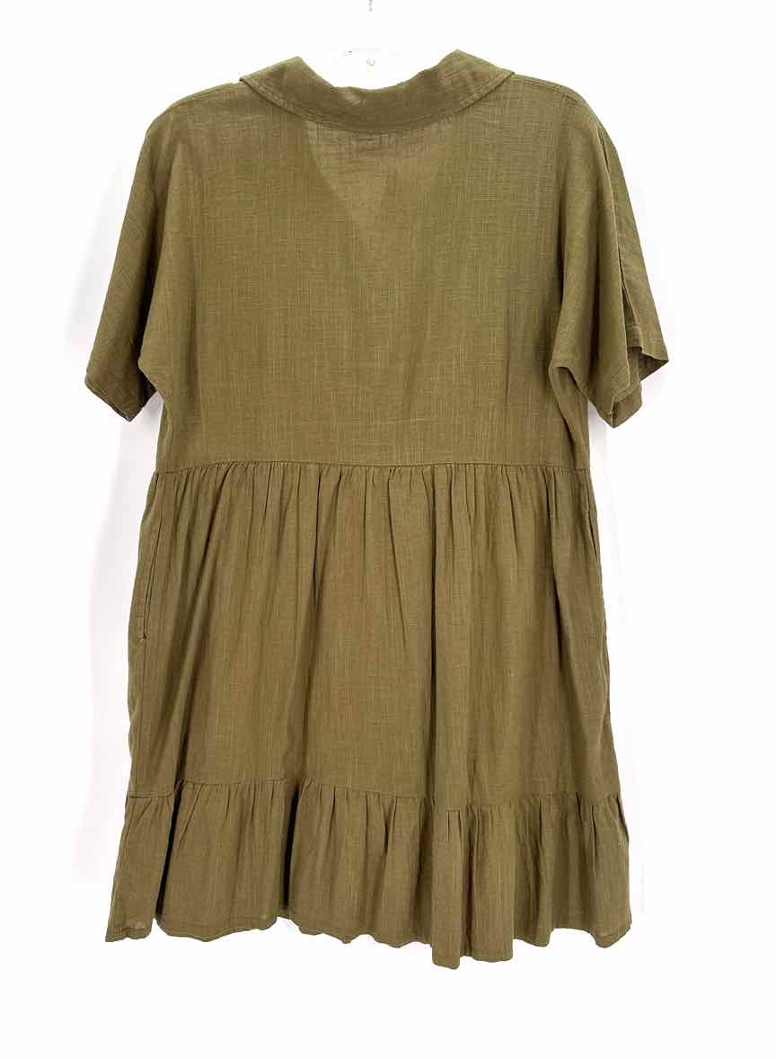 Size L Olive Dress