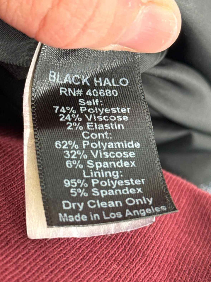 Size 12 Black Halo Black Luxury - Dress
