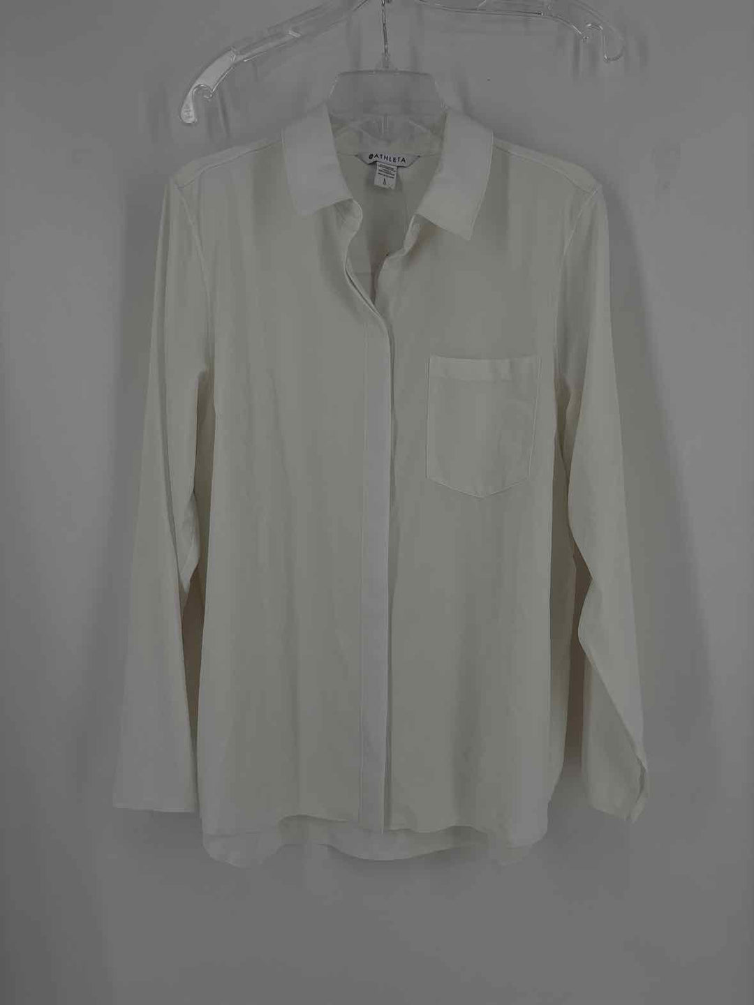 Size L Athleta White Shirt