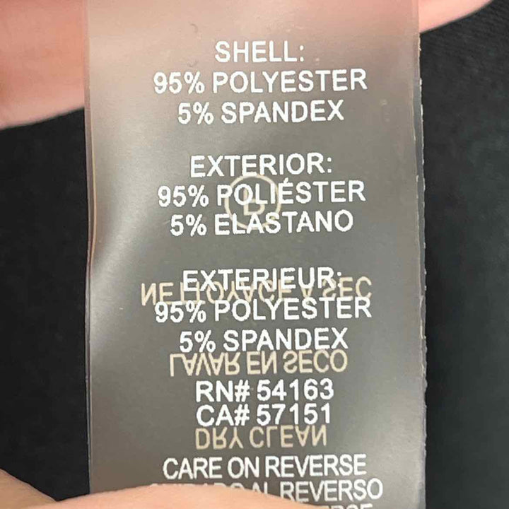 Size 10 KARL LAGERFELD Black Dress