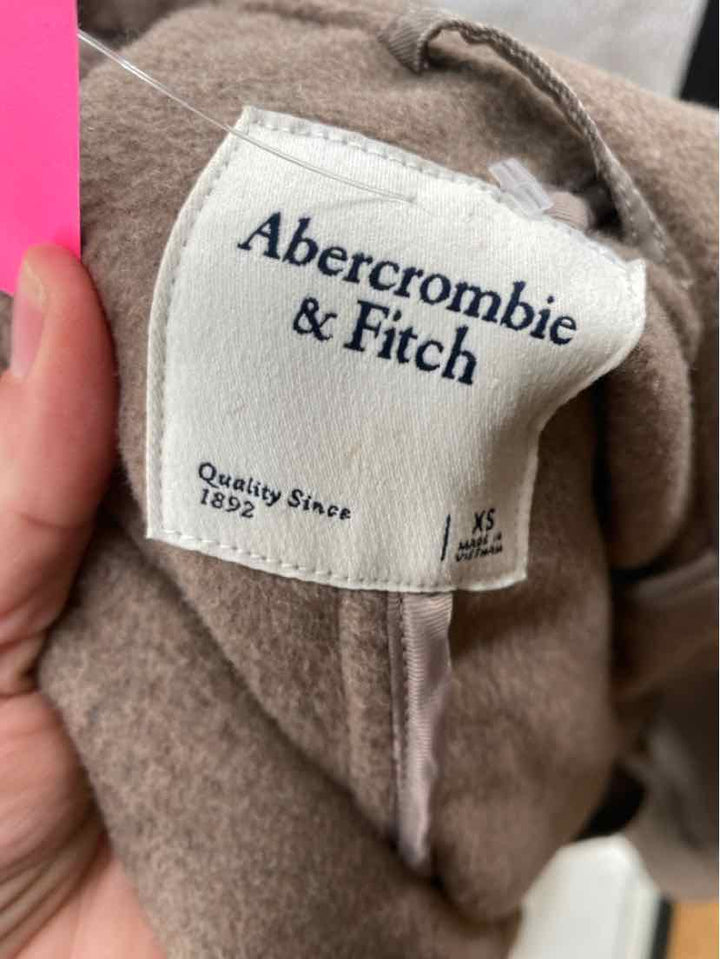 Size XS Abercrombie Tan Jacket