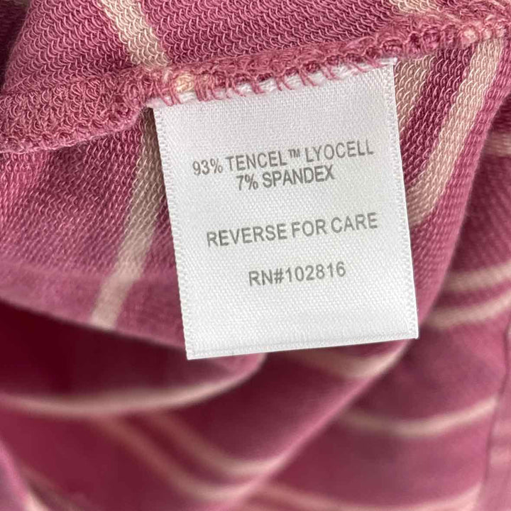 Size M GARNET HILL Pink Tencel Shirt