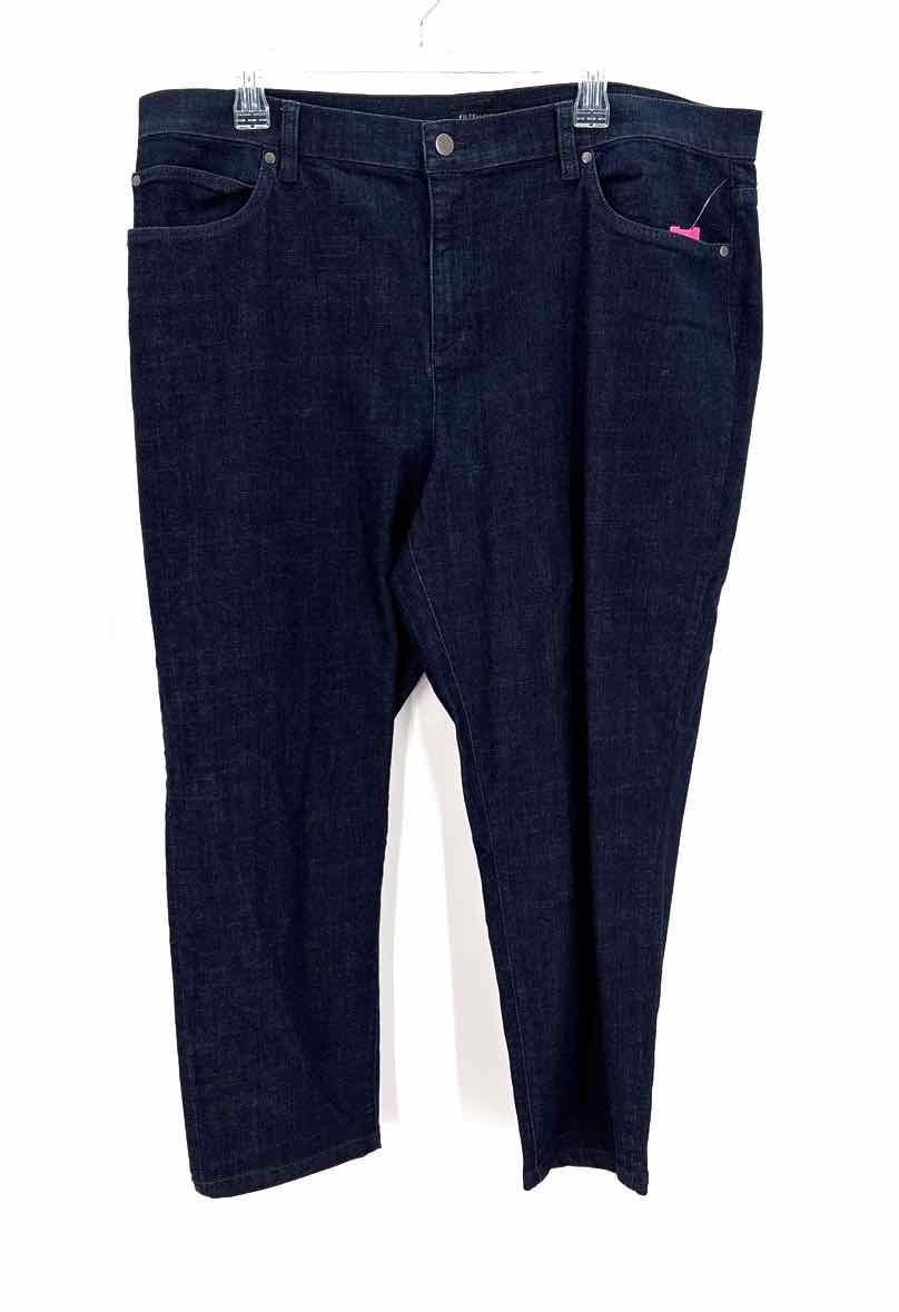 Size 1X Eileen Fisher Denim Capri