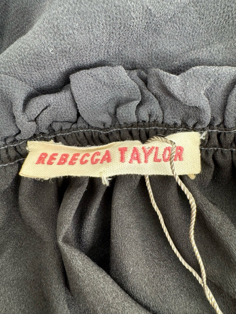 Size 10 REBECCA TAYLOR Black Shirt