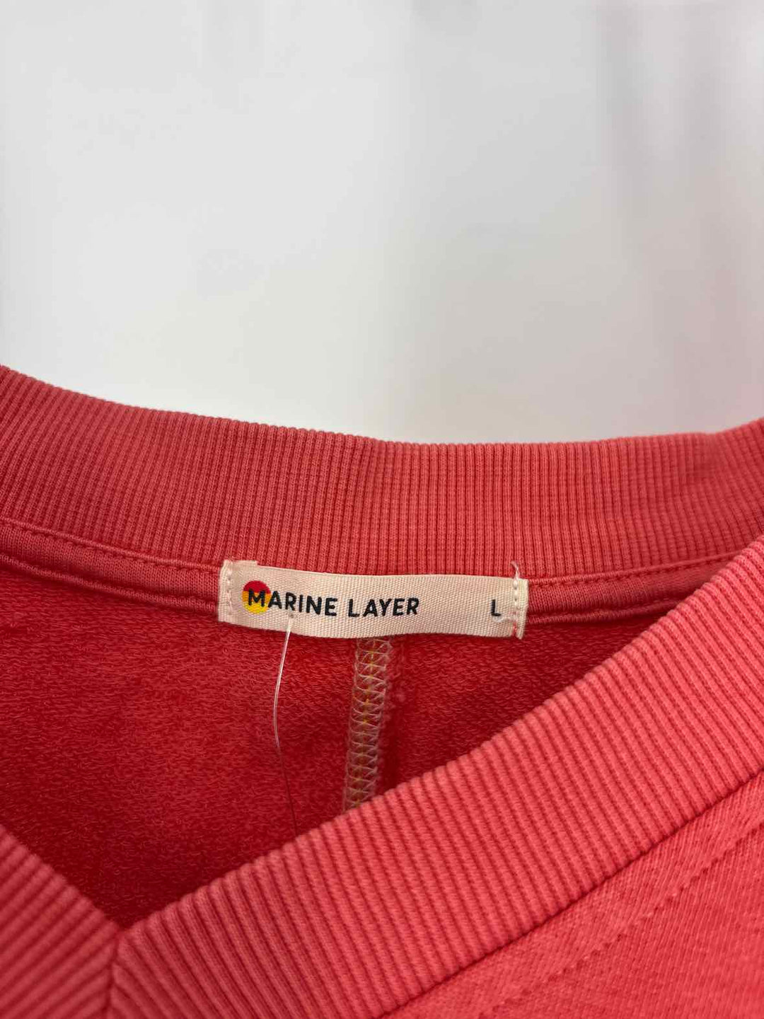 Size L MARINE LAYER Pink Sweater